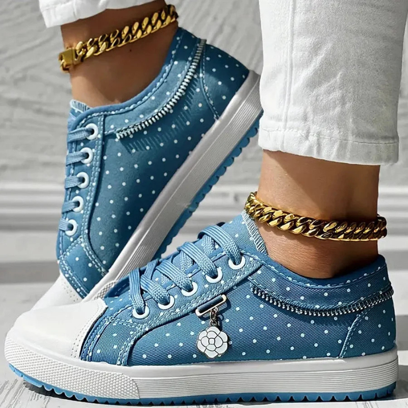 Yvonne - Elegant Floral Sneakers