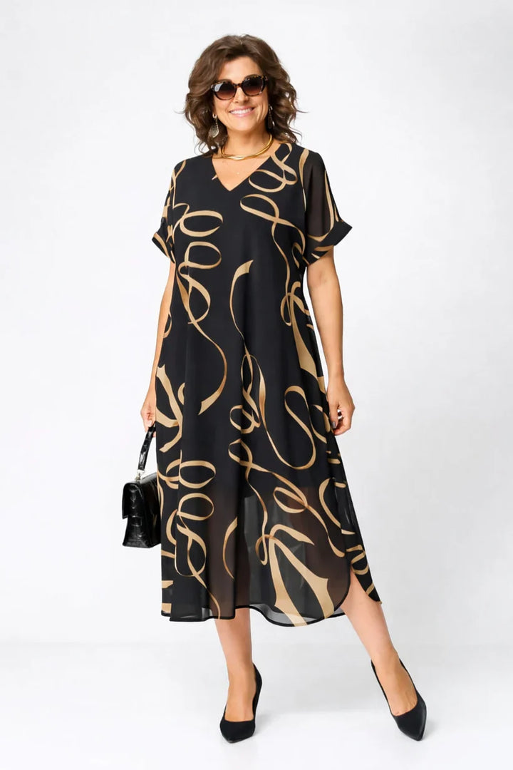Carla – Tummy Coverage Flow Dress