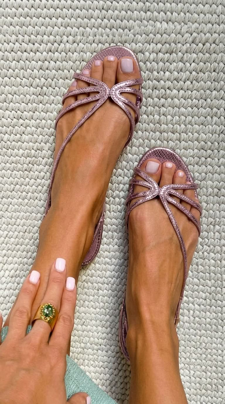 Thea - Elegant Flat Sandals