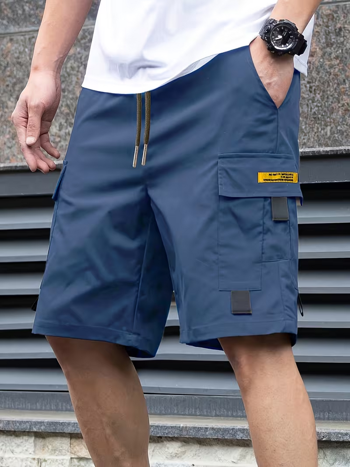 Gary - Casual Multi-Pocket Cargo Shorts