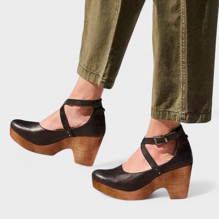 Samantha - Comfort Lift Heeled Sandals