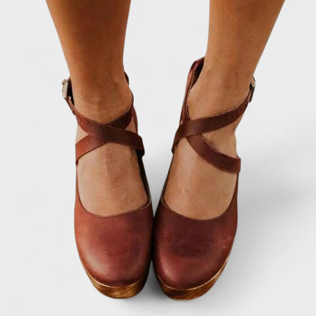Samantha - Comfort Lift Heeled Sandals