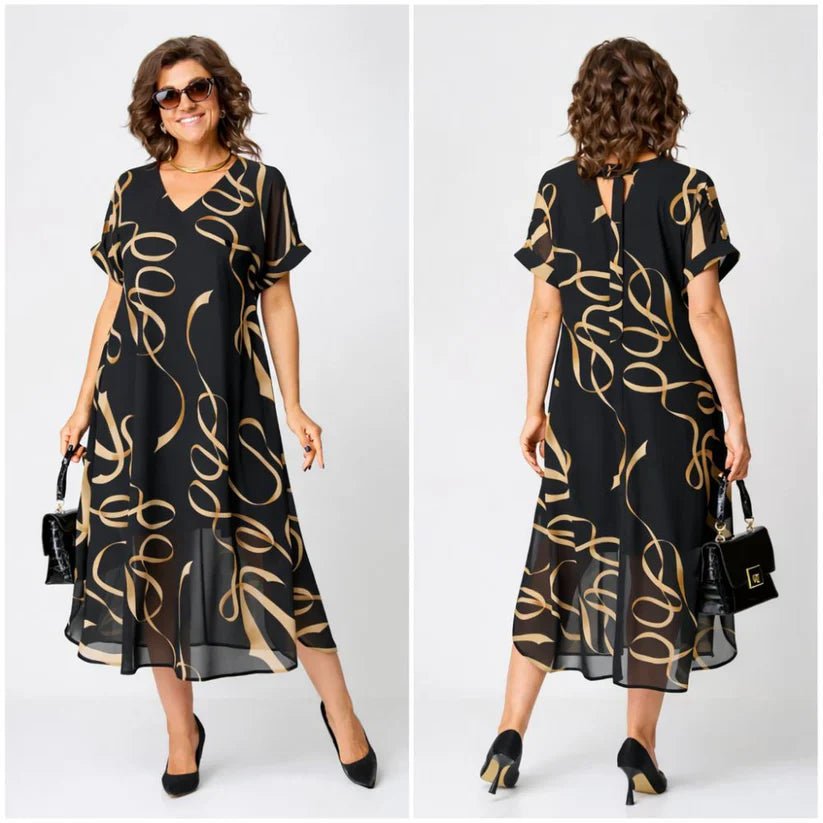 Carla – Tummy Coverage Flow Dress