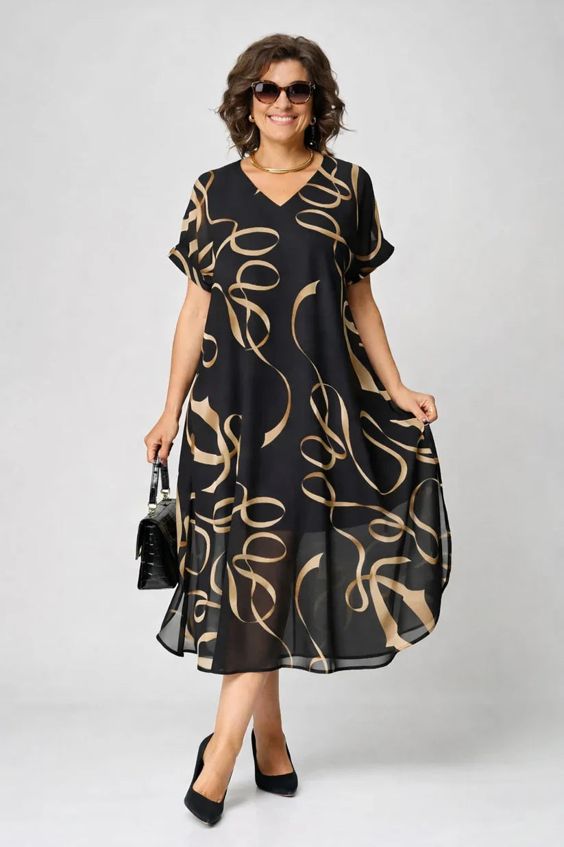 Carla – Tummy Coverage Flow Dress