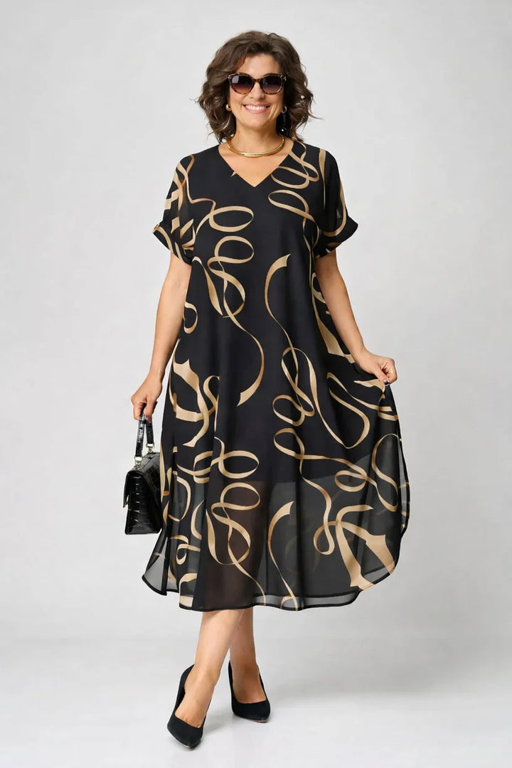 Carla – Tummy Coverage Flow Dress