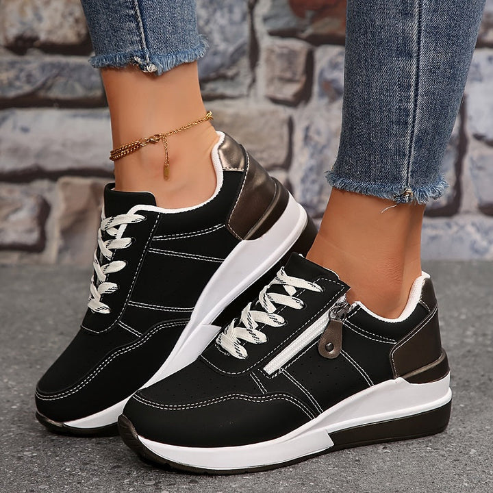 Beverley - Zip-Up Orthopedic Sneakers