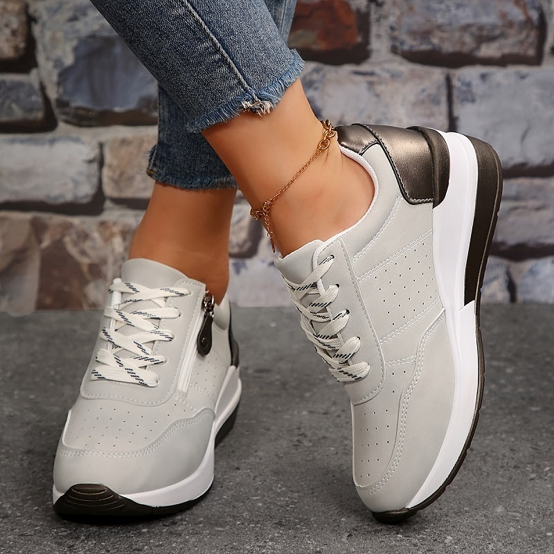 Beverley - Zip-Up Orthopedic Sneakers