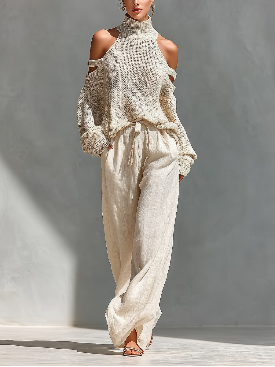 Bernice - Elegant Off-Shoulder Two-Piece