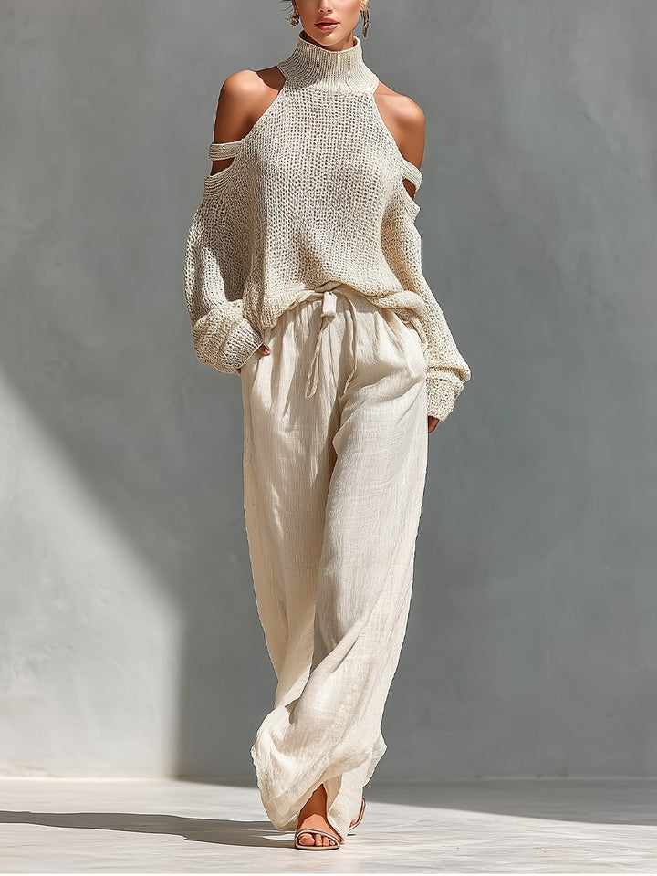 Bernice - Elegant Off-Shoulder Two-Piece