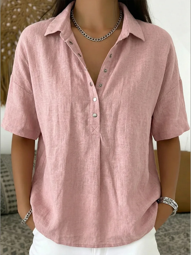 Leanne - Elegant and Comfortable Women's Blouse