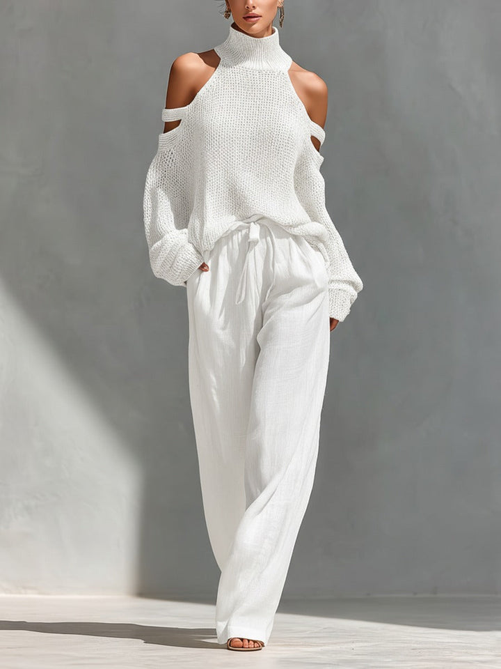Bernice - Elegant Off-Shoulder Two-Piece