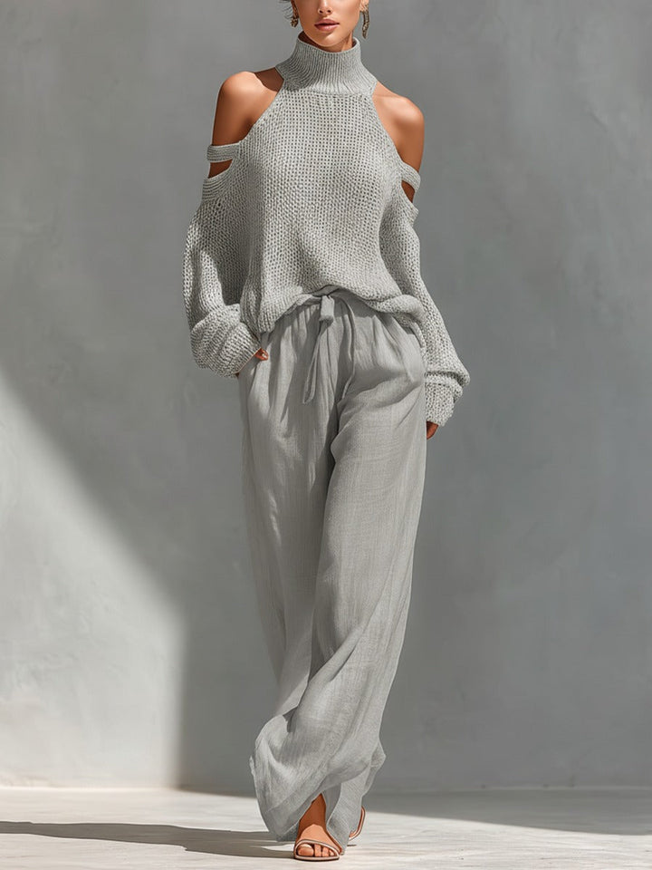 Bernice - Elegant Off-Shoulder Two-Piece