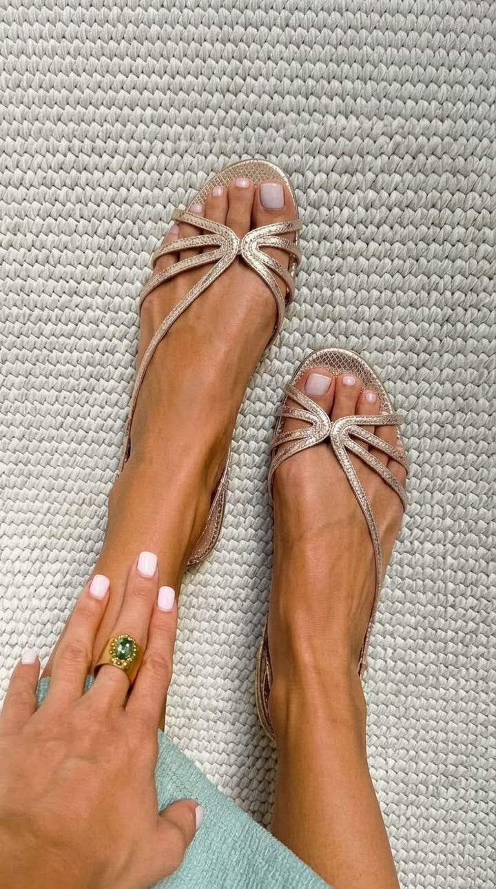 Thea - Elegant Flat Sandals
