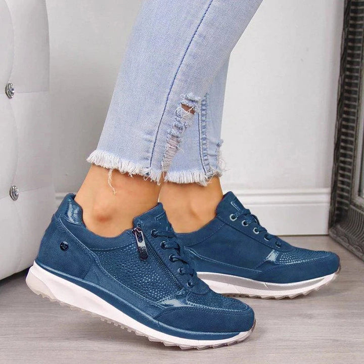 Amy - Zip-Up Orthopedic Sneakers