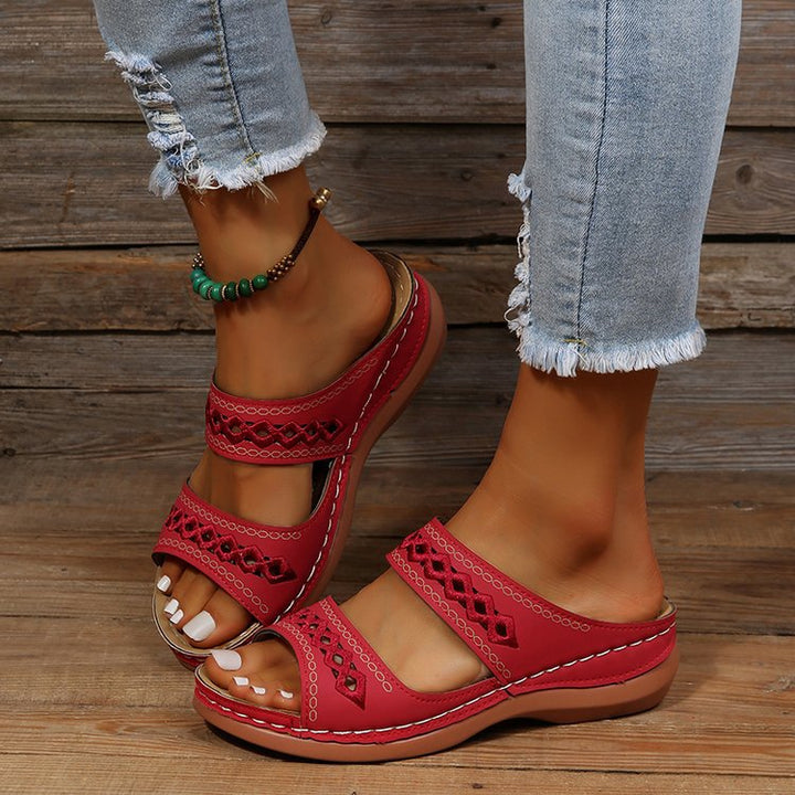 Terri - Orthopedic Wedge Sandals