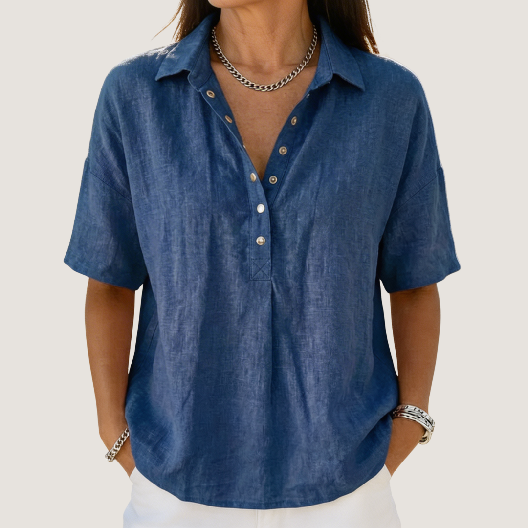 Leanne - Elegant and Comfortable Women's Blouse