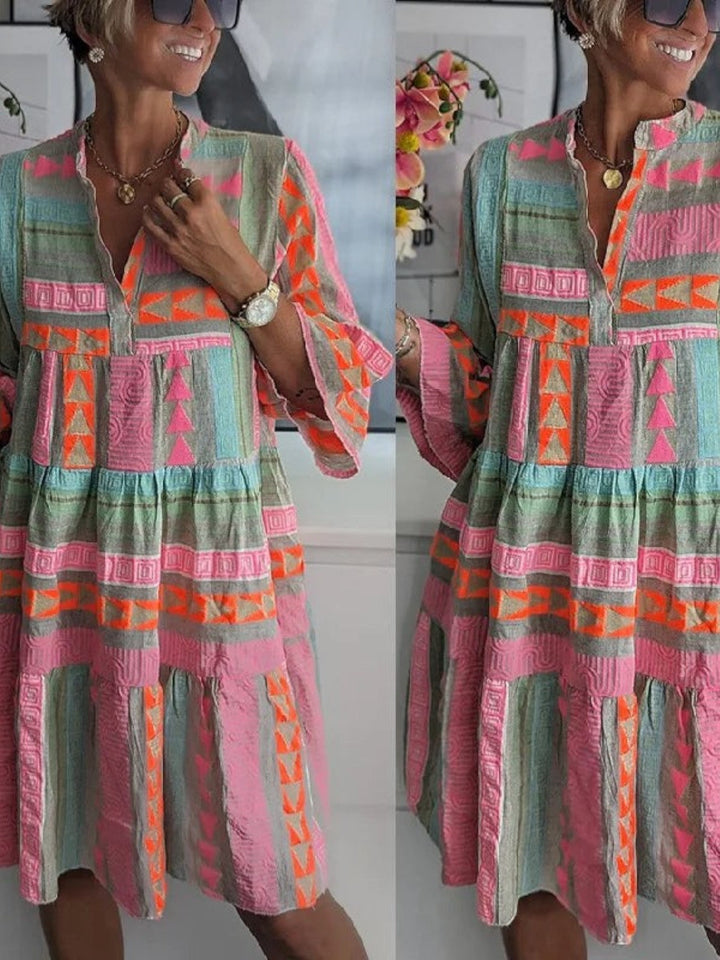Brandy – Attention-Grabbing Flowy Dress