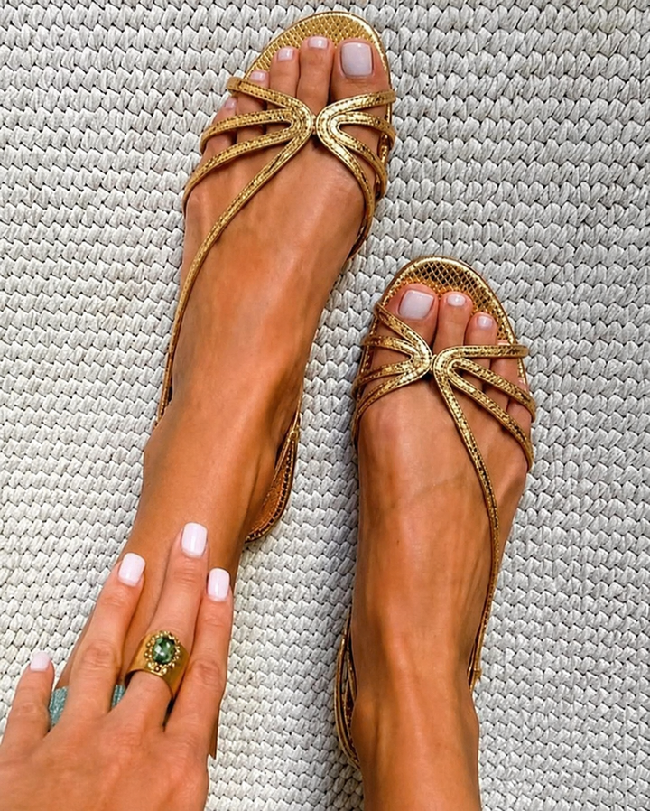 Thea - Elegant Flat Sandals