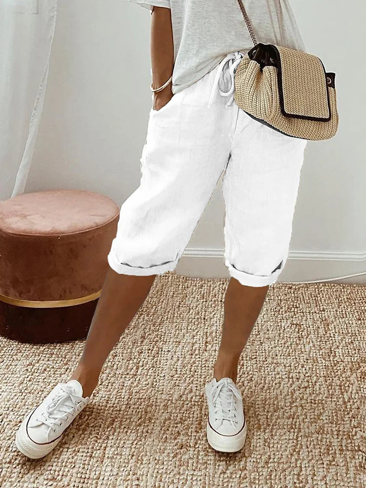 Navy - Comfortable Shorts