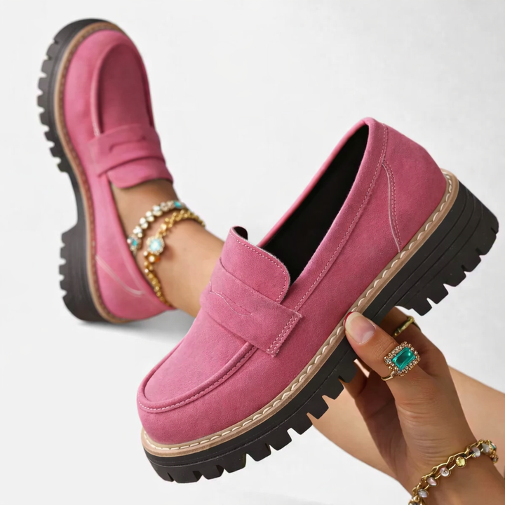 Bianca - Women's Comfortable Suede Loafers