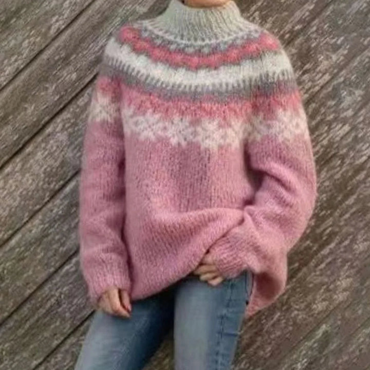 Alana | Women's Relaxed-Fit Fair Isle Jumper