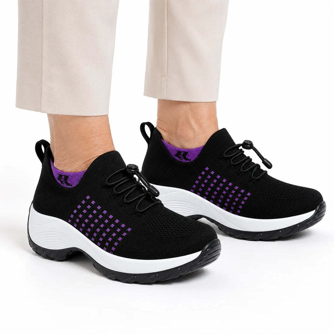 Alanna | Women's Cushioned Platform Sneakers