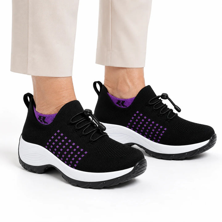 Alanna | Women's Cushioned Platform Sneakers