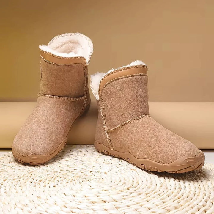 Alice | Women's Lined Wide Toe Buckle Strap Winter Boots