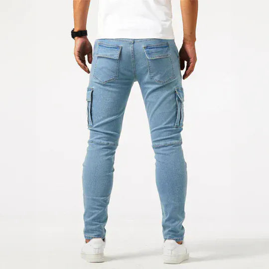 Alyssa | Men's Tapered Cargo Jeans