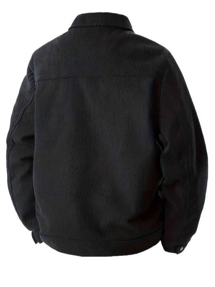 Andy | Men's Button Front Chest Pocket Shirt Style Jacket