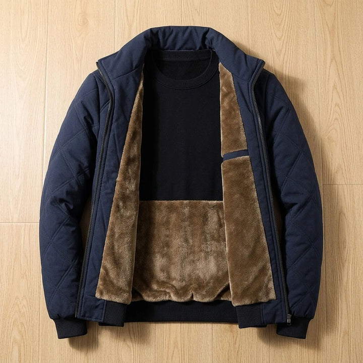Angus | Men's Fleece Lined Quilted Puffer Jacket