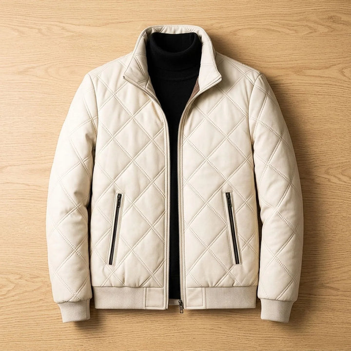 Angus | Men's Fleece Lined Quilted Puffer Jacket