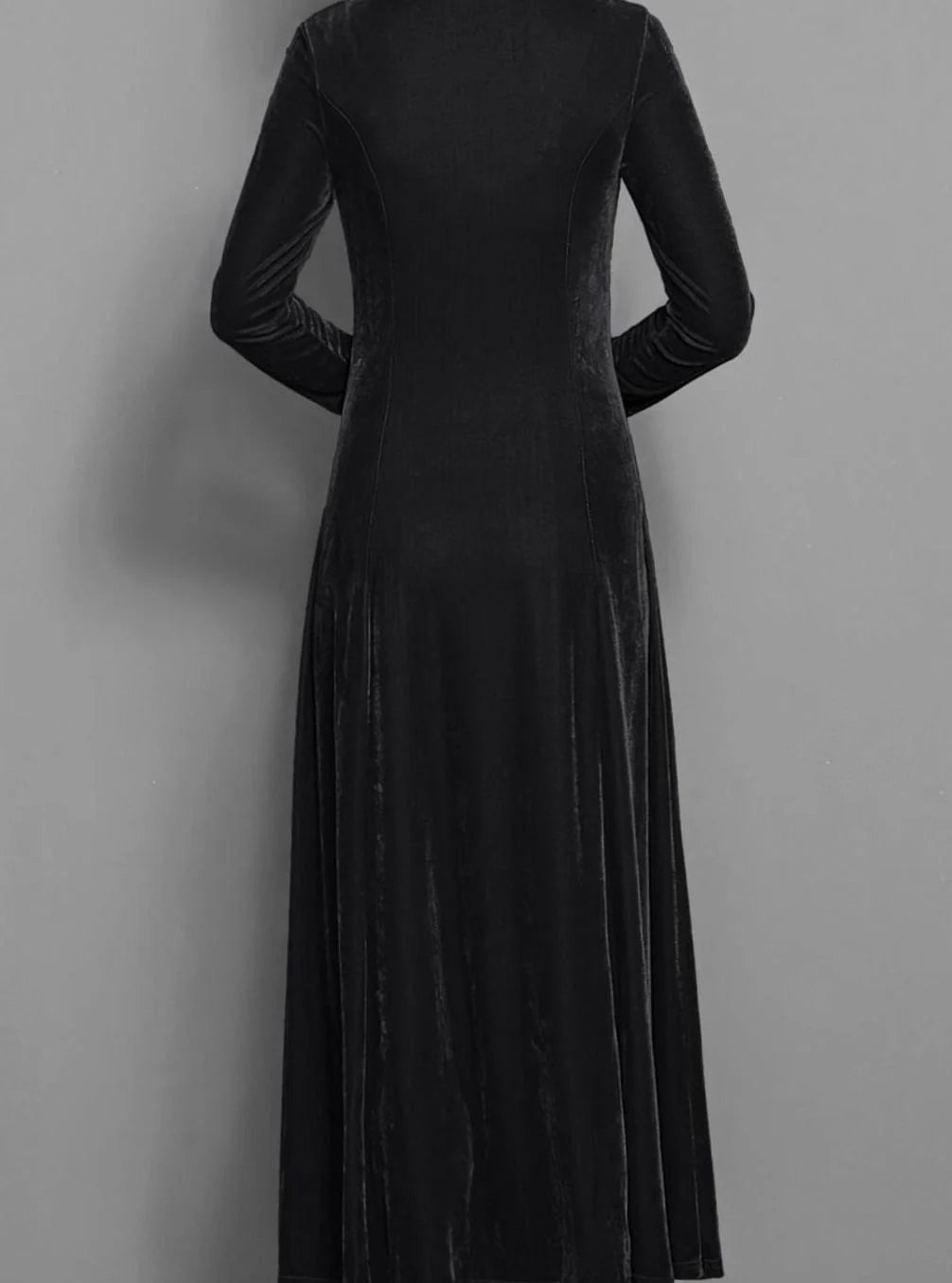 Anjali | Women's Elegant Long-Sleeve Maxi Dress