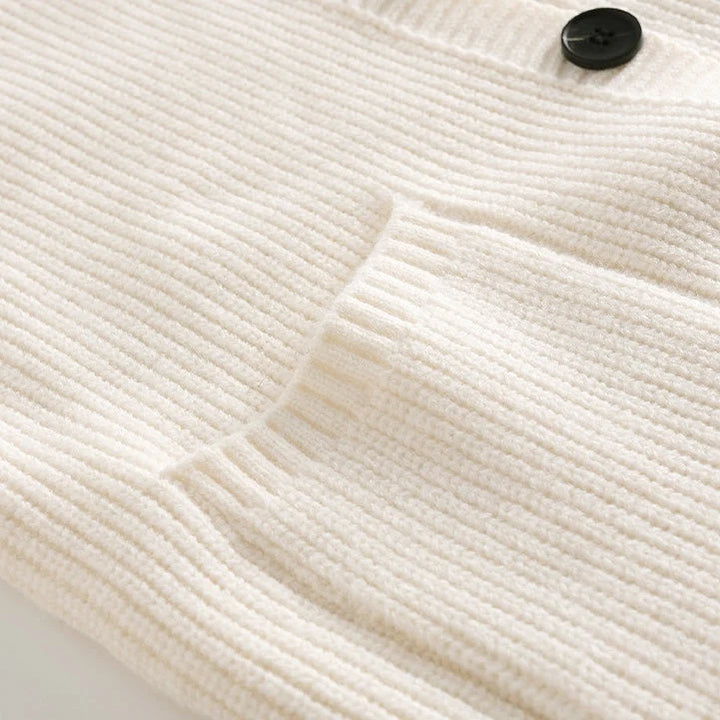 Austin | Men's Hooded Ribbed Cardigan
