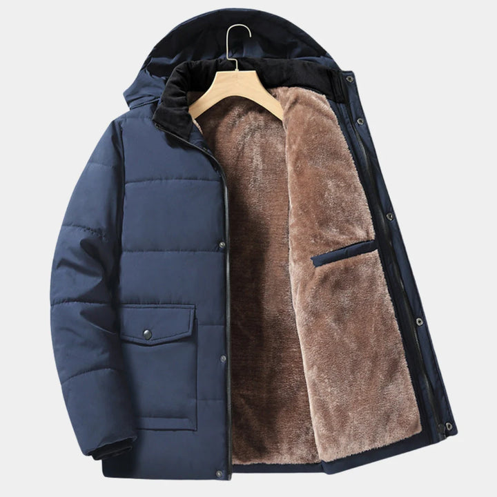 Barry | Men's Sherpa Lined Hooded Puffer Jacket