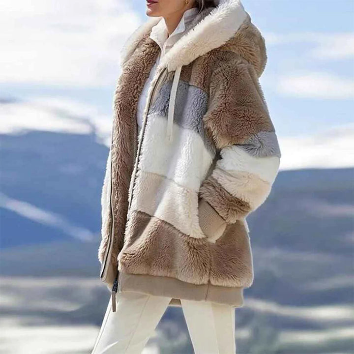 Becca | Women's Hooded Colour-Block Jacket