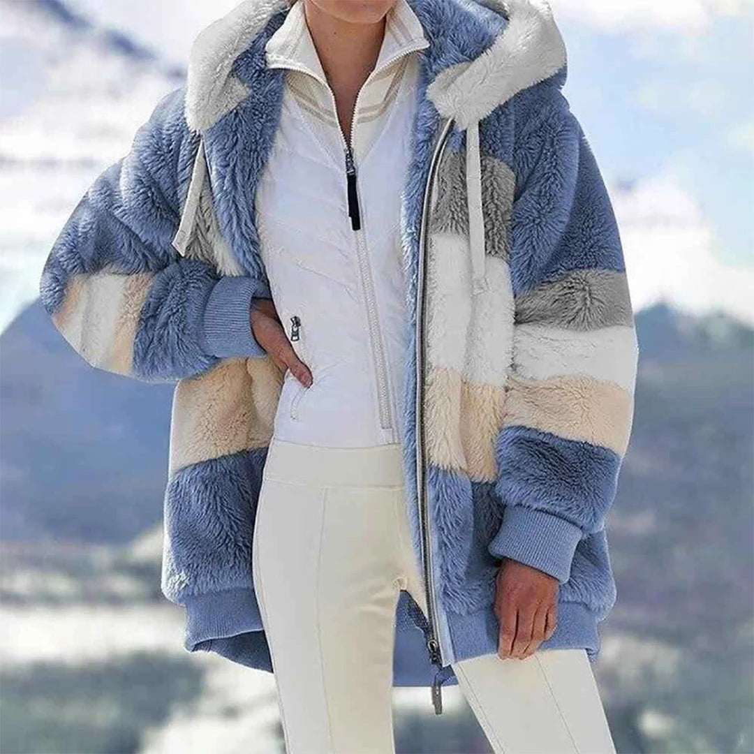 Becca | Women's Hooded Colour-Block Jacket