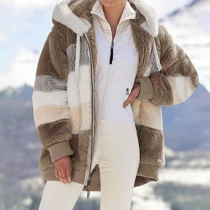 Becca | Women's Hooded Colour-Block Jacket