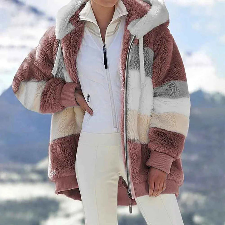 Becca | Women's Hooded Colour-Block Jacket