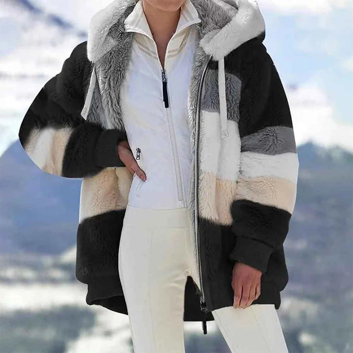 Becca | Women's Hooded Colour-Block Jacket