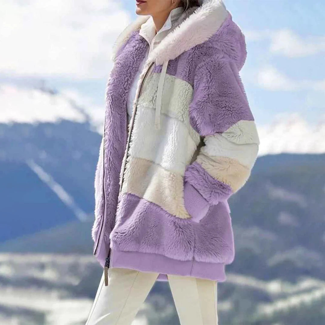 Becca | Women's Hooded Colour-Block Jacket