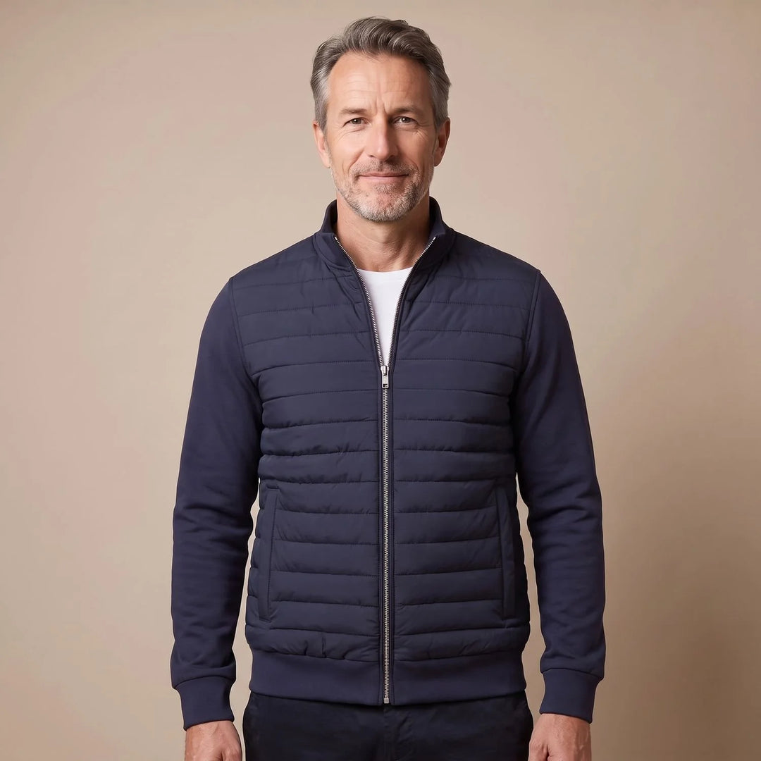 Bertie | Men's Stand Collar Hybrid Lightweight Jacket