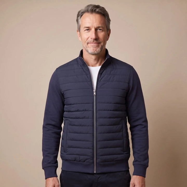 Bertie | Men's Stand Collar Hybrid Lightweight Jacket