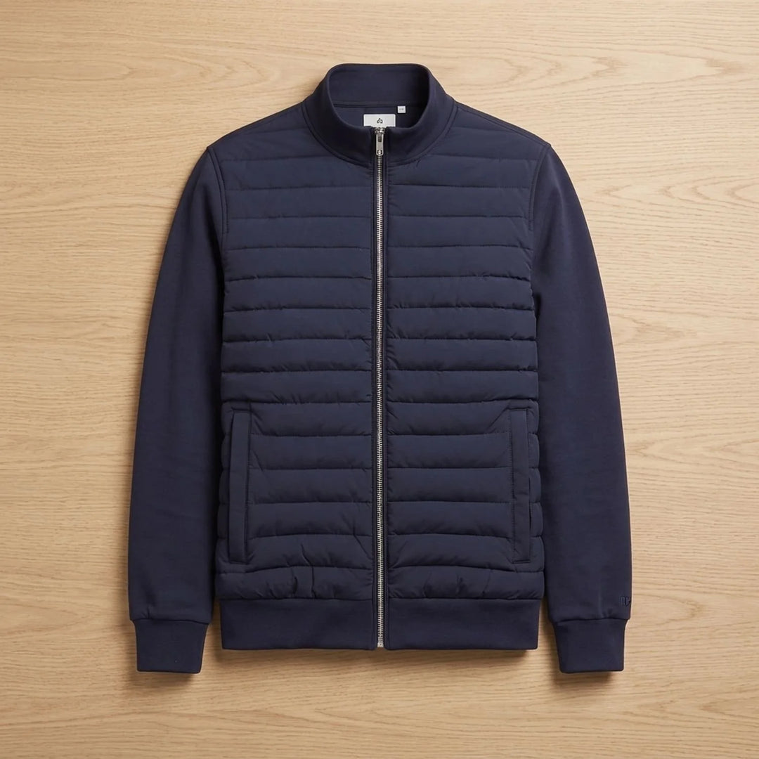 Bertie | Men's Stand Collar Hybrid Lightweight Jacket