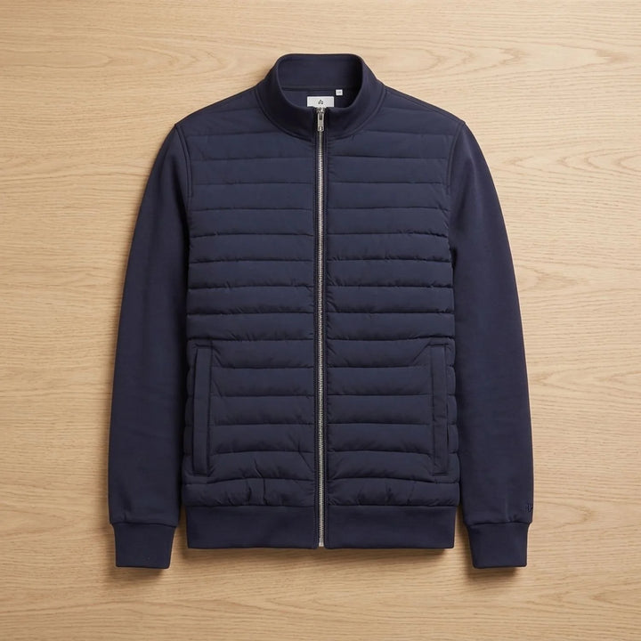 Bertie | Men's Stand Collar Hybrid Lightweight Jacket