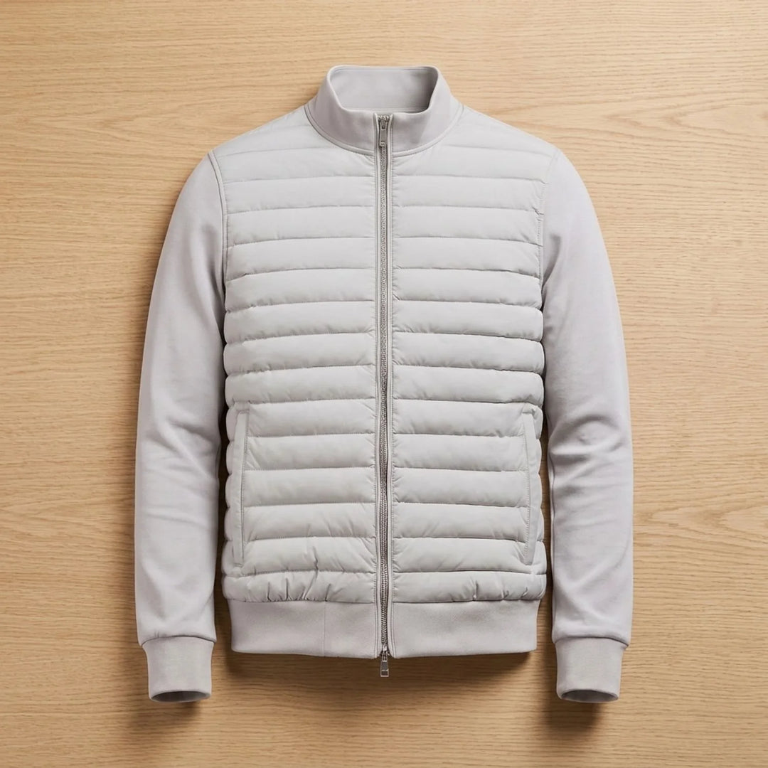 Bertie | Men's Stand Collar Hybrid Lightweight Jacket