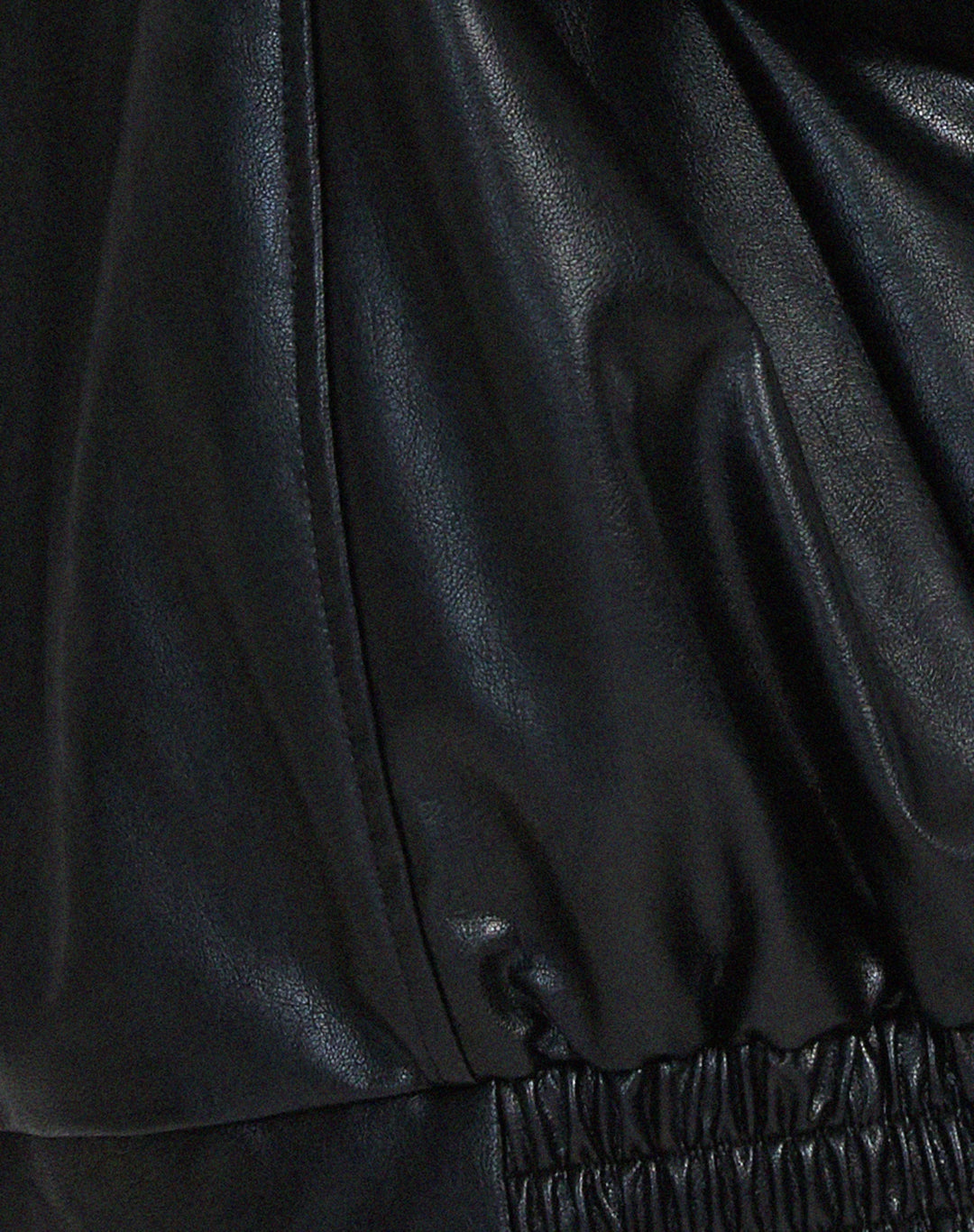 Bianca | Women's Oversized Bomber Jacket Zip Up Ribbed Trim