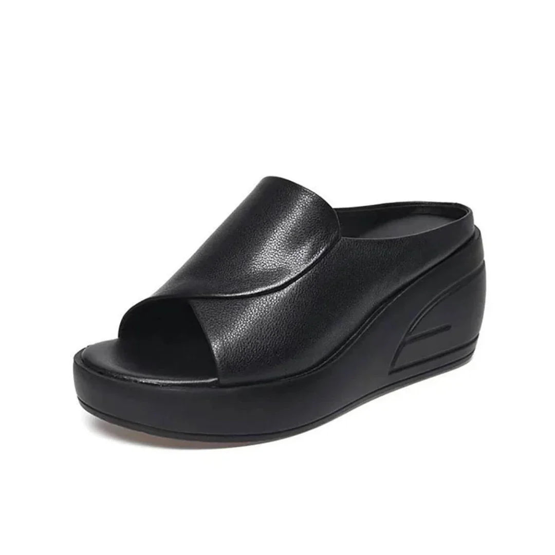 Lorna - Orthopedic Slip-on Wedge Sandals