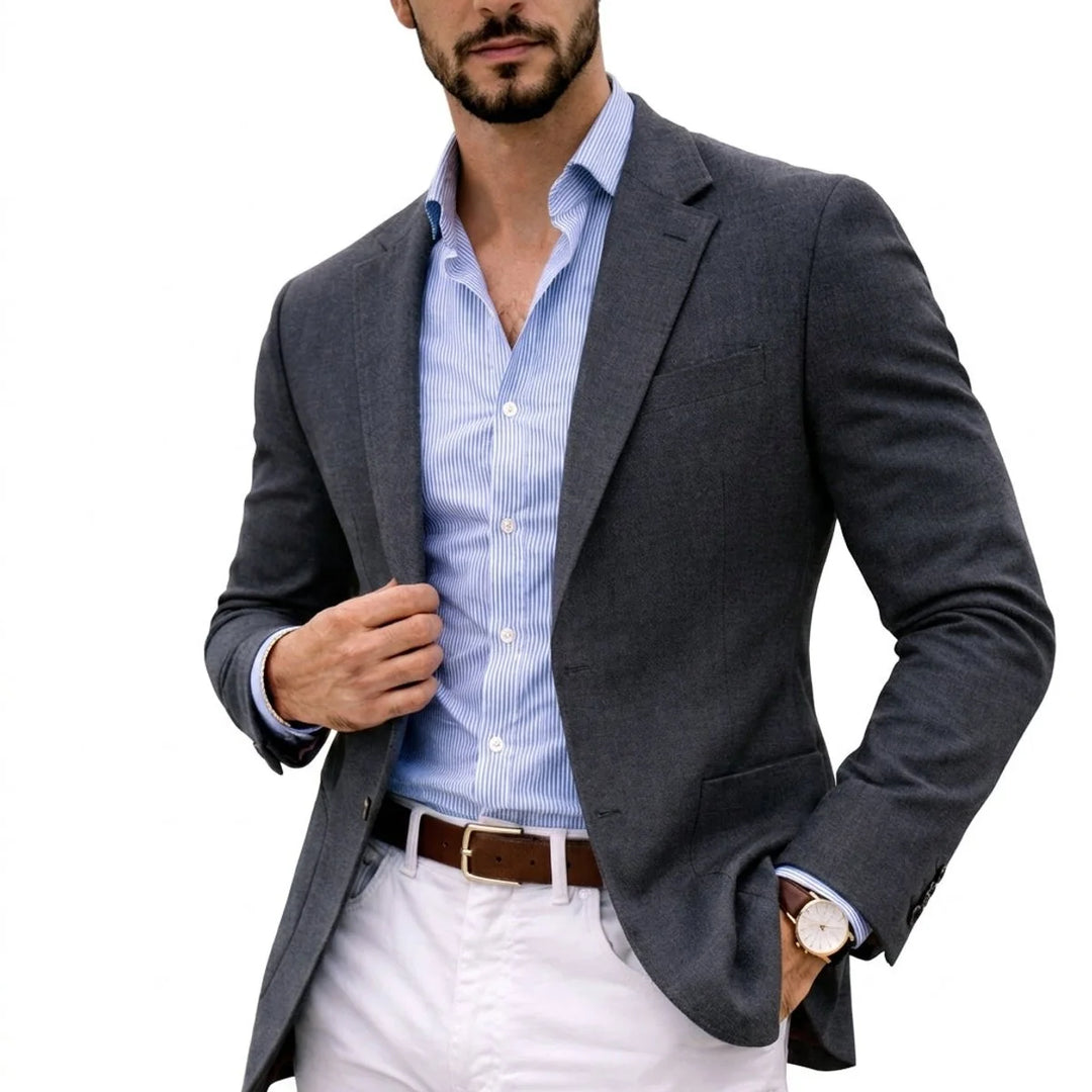 Brendan | Men's Tailored Notch-Lapel Blazer