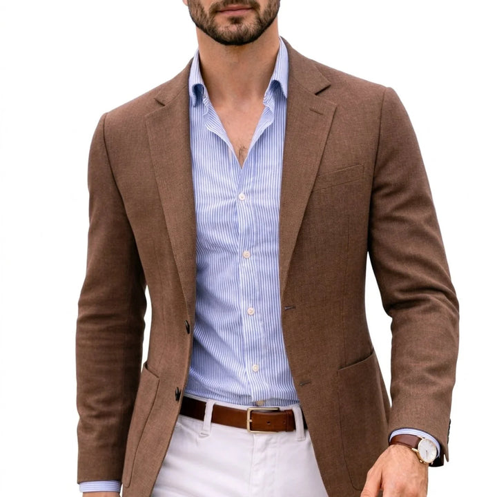 Brendan | Men's Tailored Notch-Lapel Blazer